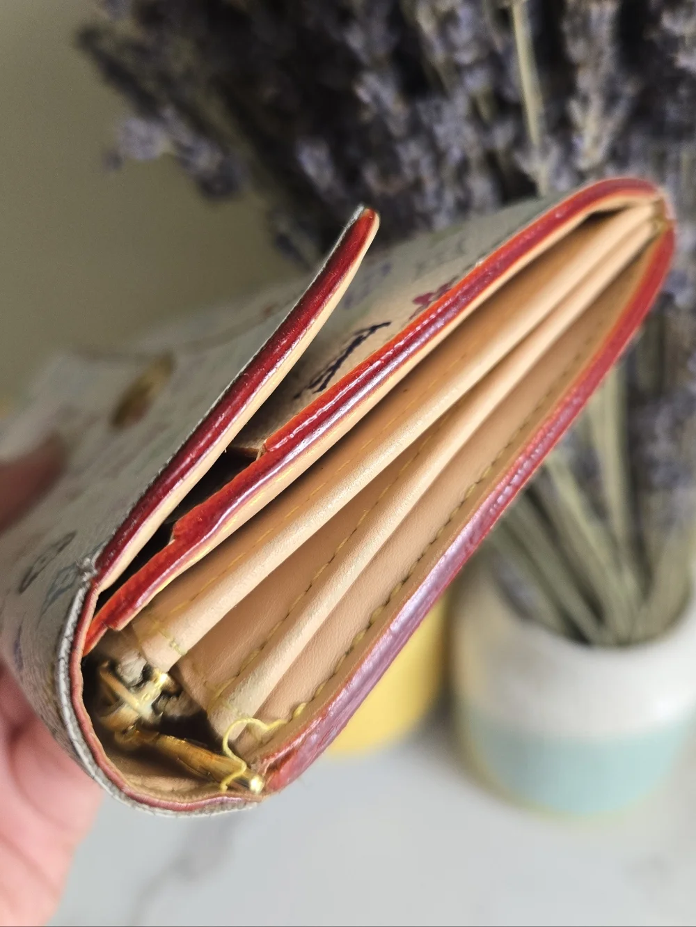 Vintage Louis Vuitton Murakami Multicolor Monogram Leather Long Wallet - Picture 5 of 15